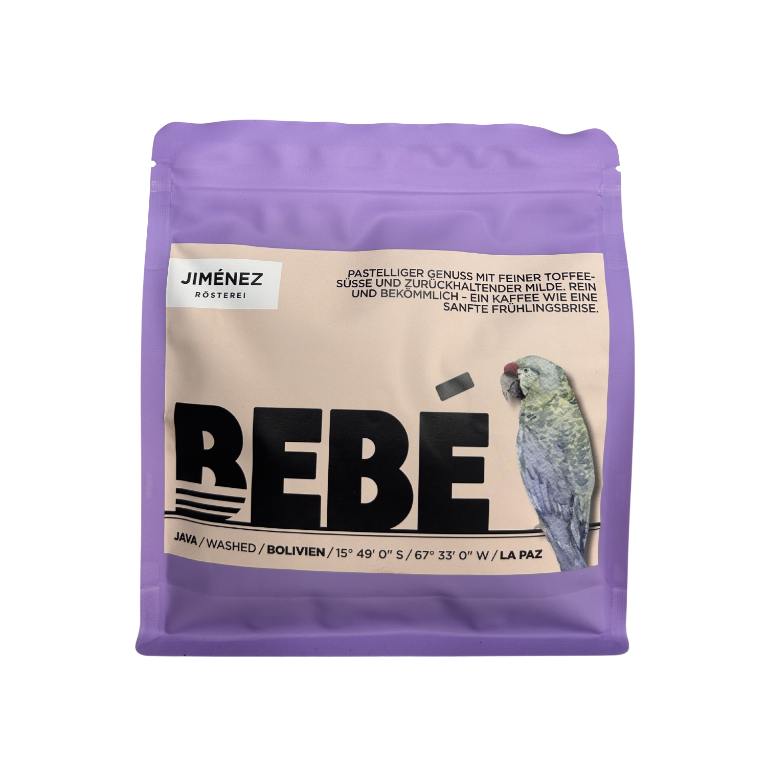 Bolivianischer Röstkaffee Bebé